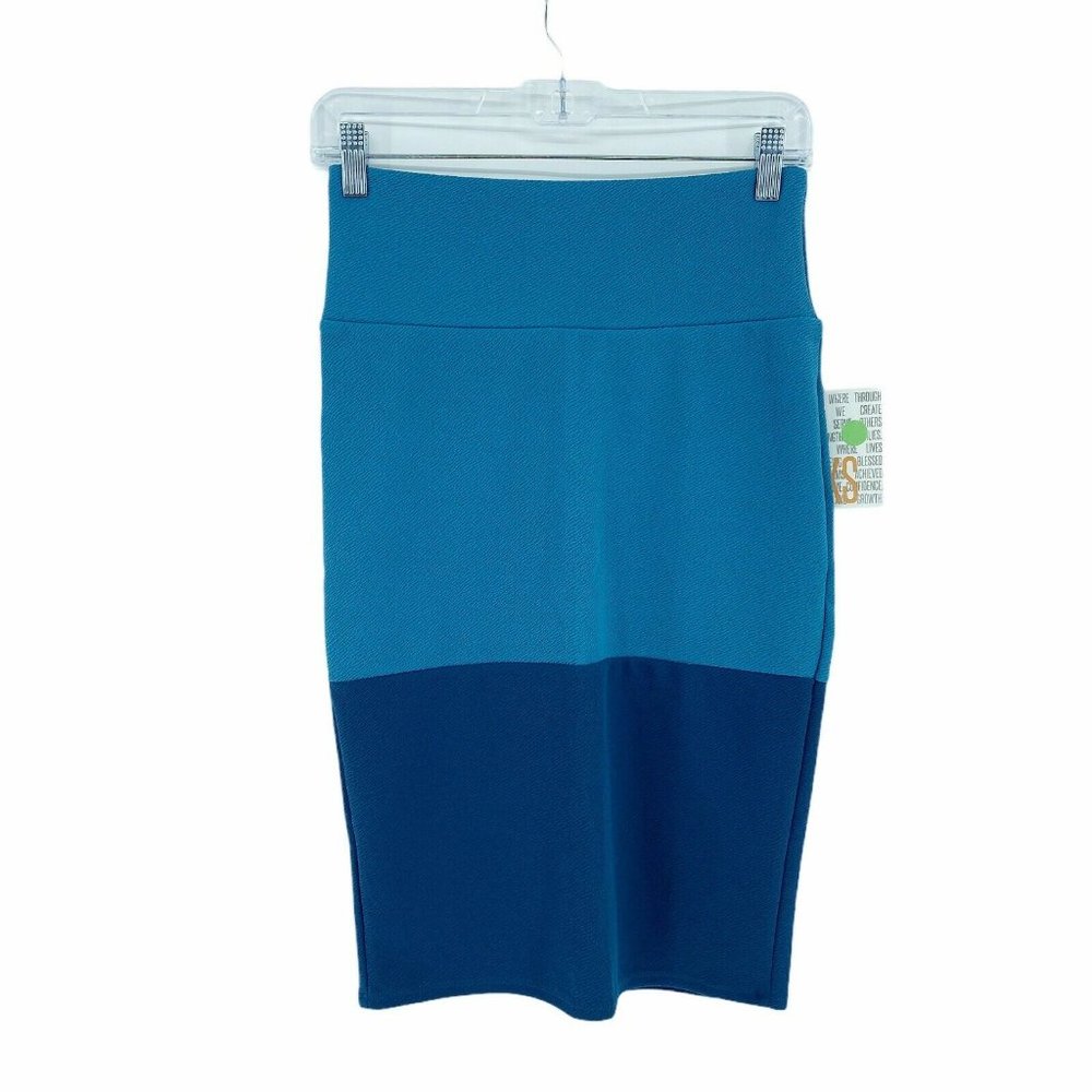 New Lularoe Skirt Extra Small Cassie Pencil Color